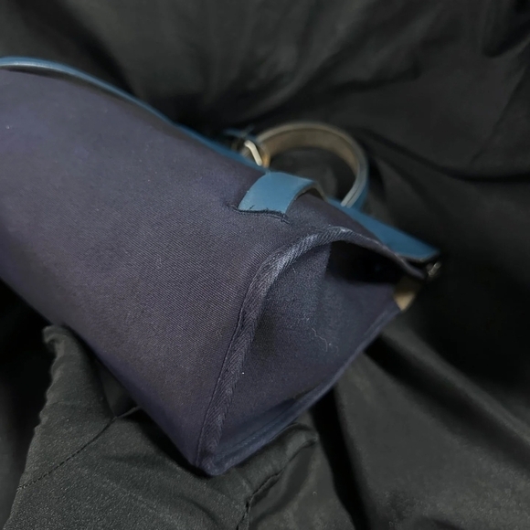 Hermes Blue 2 Way Herbag - Picture 10 of 16